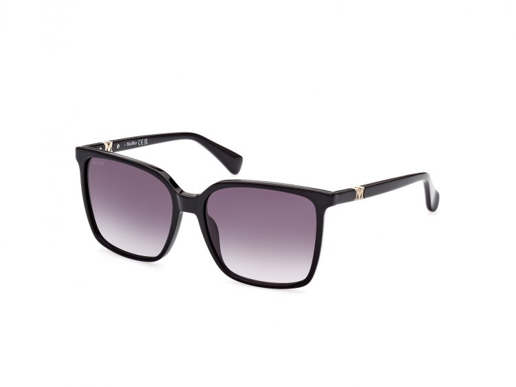 OCCHIALE DA SOLE NERO MAX MARA MM0046 01B